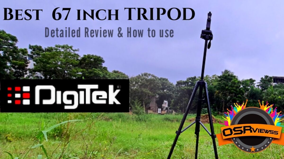DIGITEK 67 inch Tripod | DTR 550 LW | Detailed Review