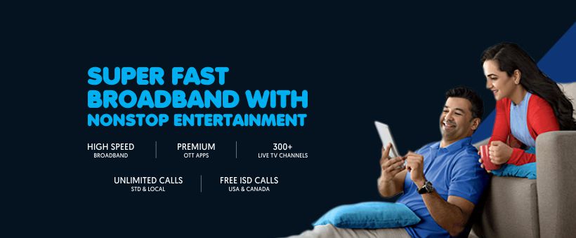 Enjoy fast-speed internet with Connect Broadband