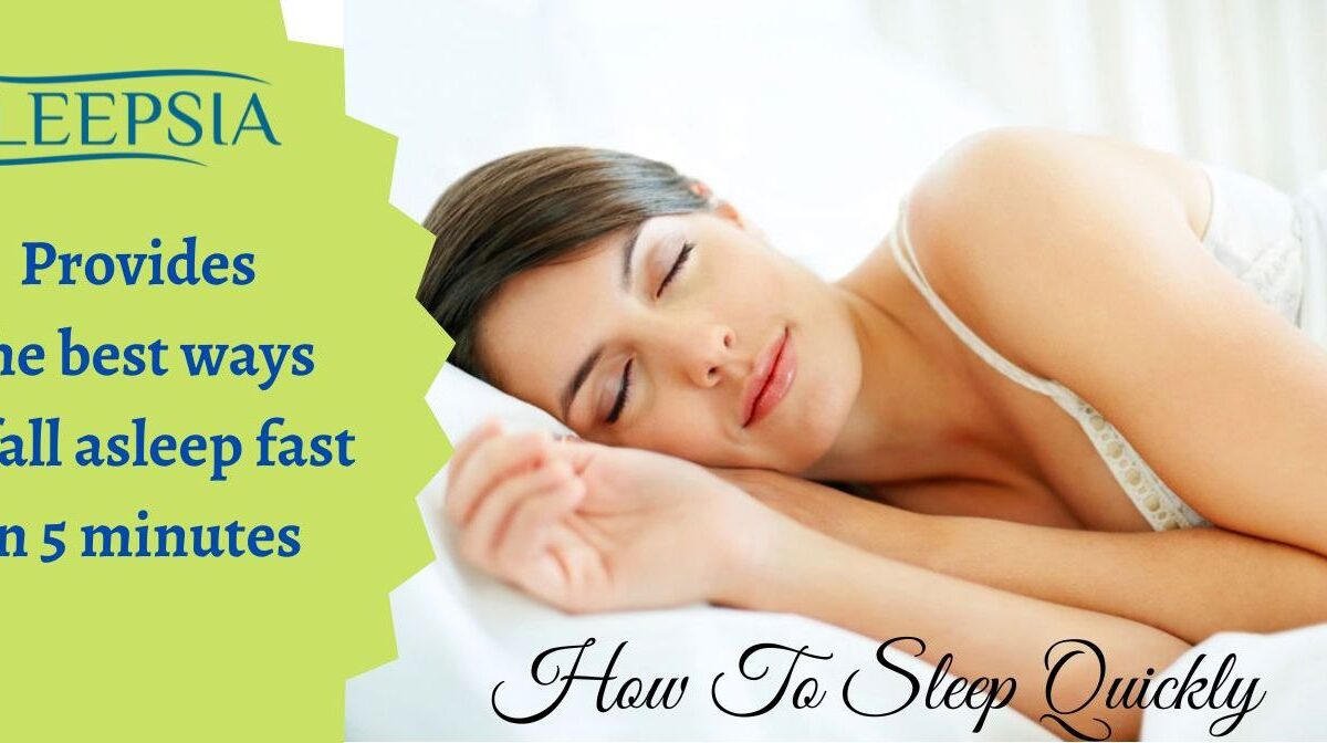 How To Sleep Quickly And Deeply