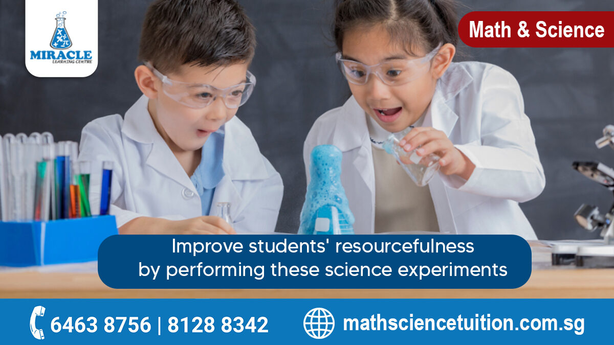 Few science experiments for students to nurture curiosity