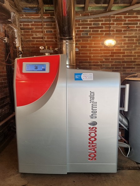 biomass boiler system