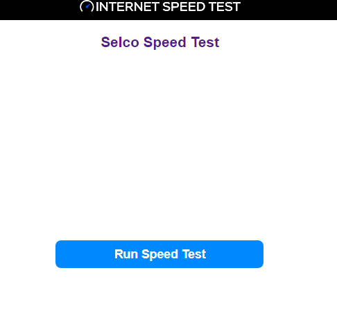 Selco Speed Test
