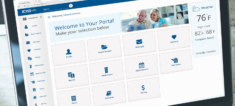 cloud based radiology patient portal