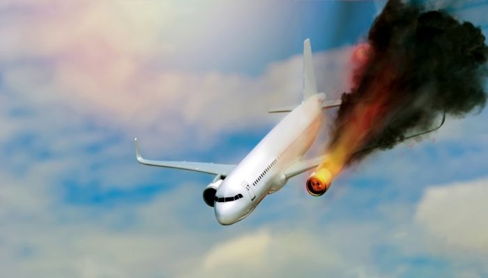 Watching a plane crash dream meaning