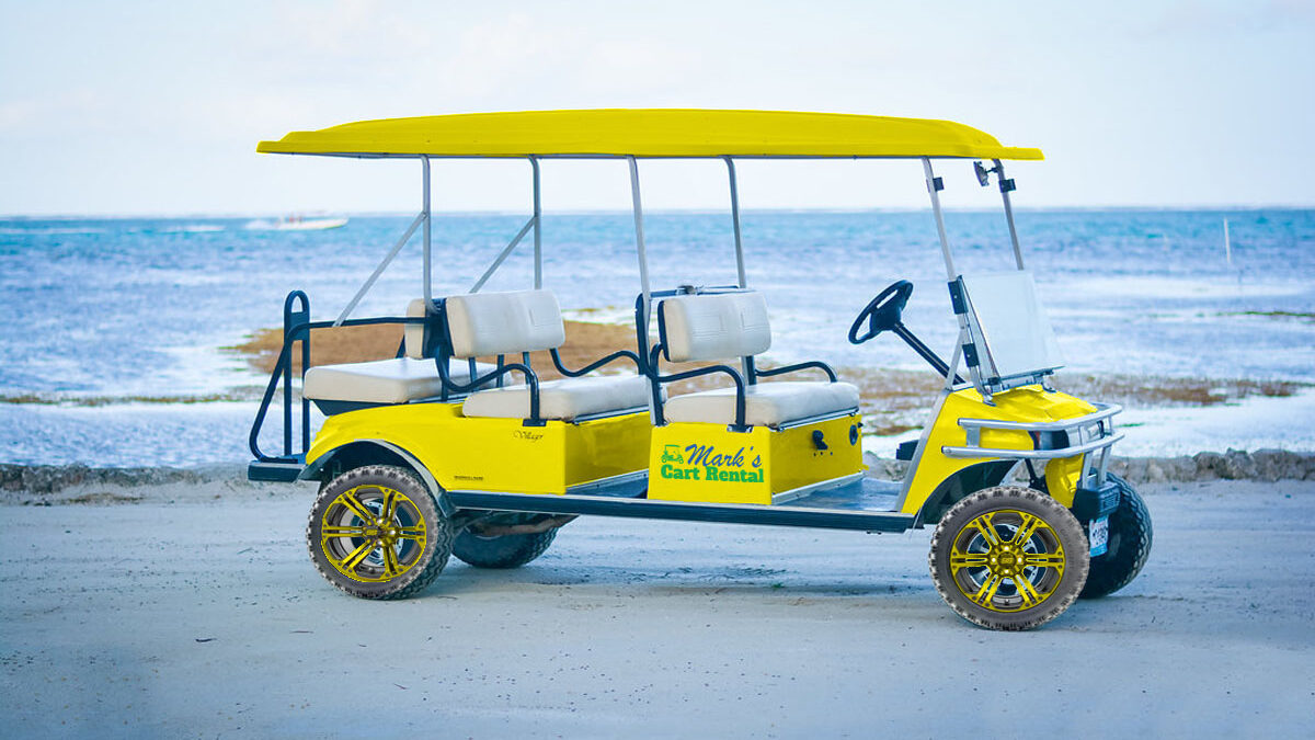 Find the best golf cart rental in San Pedro, Belize