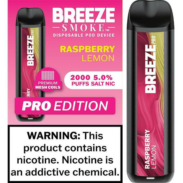 What is the Breeze Smoke Pro Edition 5% Disposable?