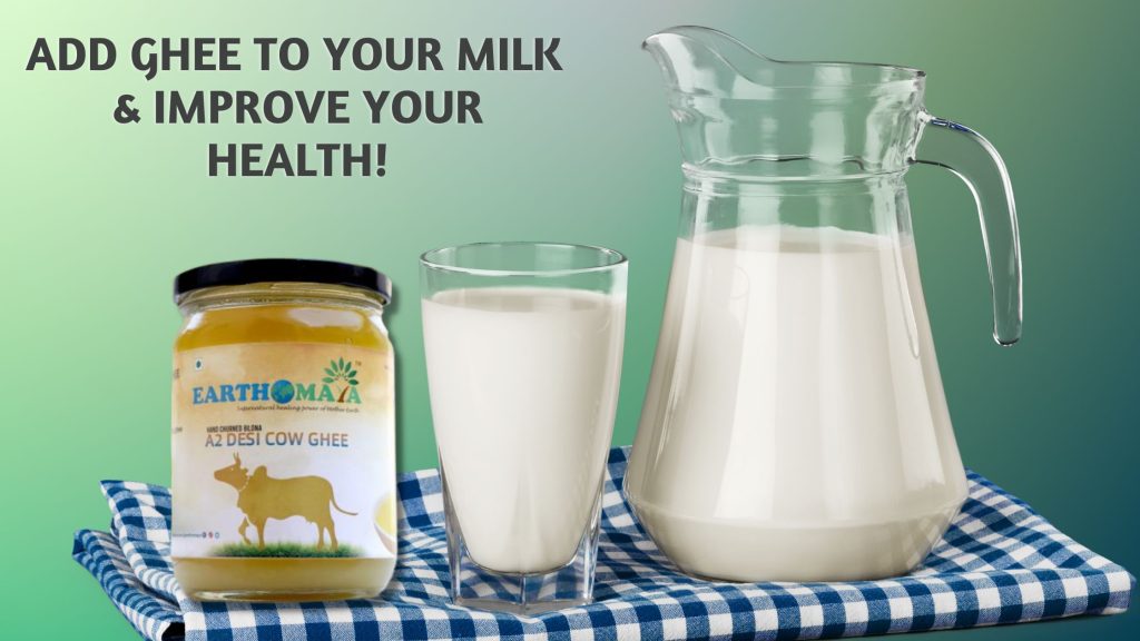 Benefits of alcohol consumption milk with ghee in the evening