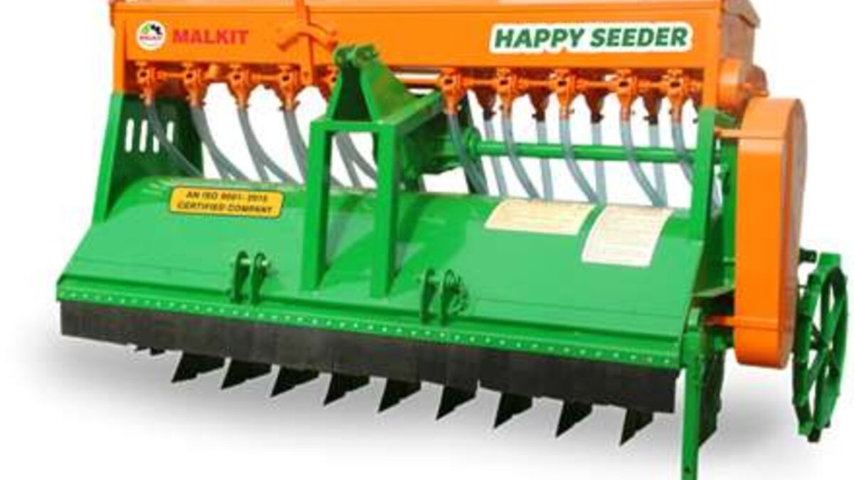 Importance of Happy Seeder in agriculture in India