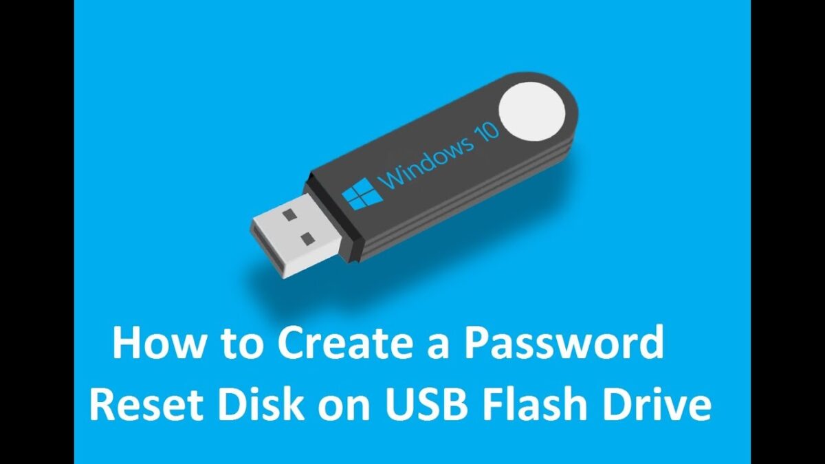How to Create a windows 10 password reset Disk (latest 2022)