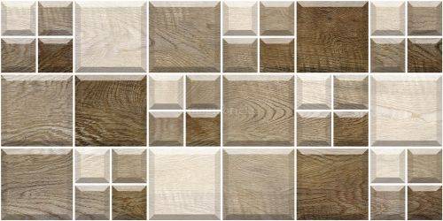 17. 3-D Effect Kitchen Wall Tiles Design