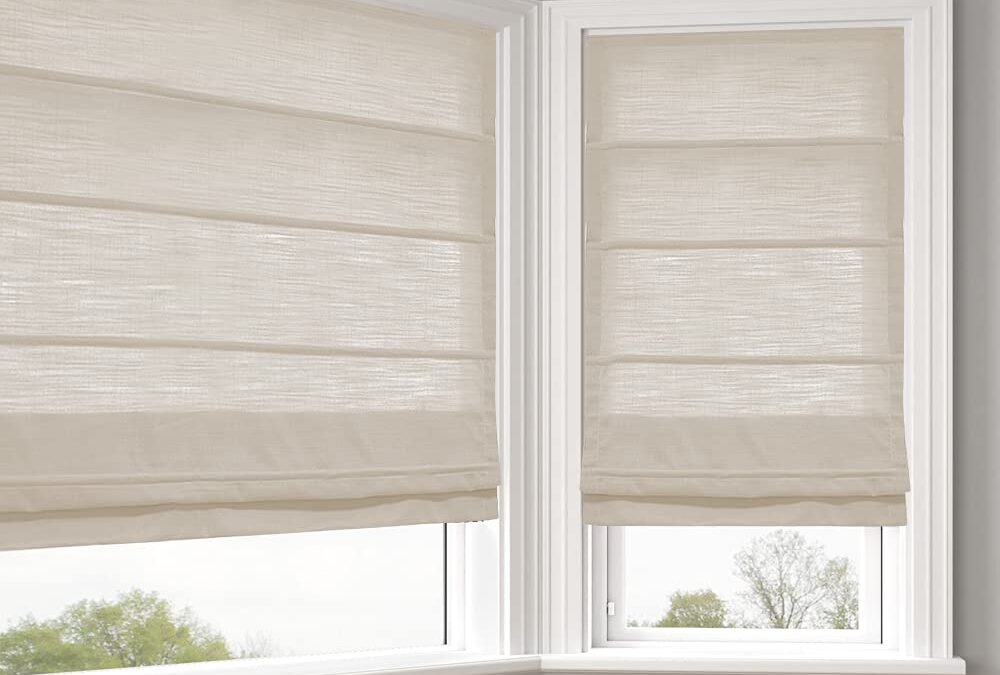 Transform Your Windows with Fabric Roman Shades