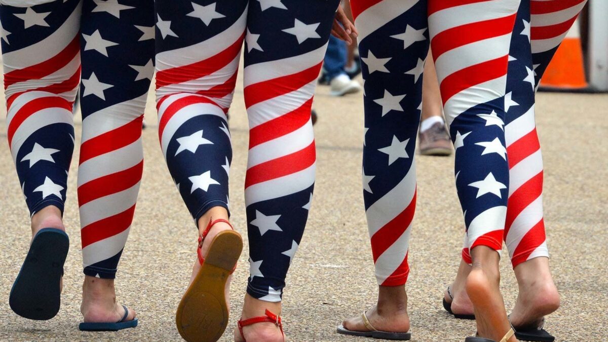 Style: American Flag Leggings and Tights