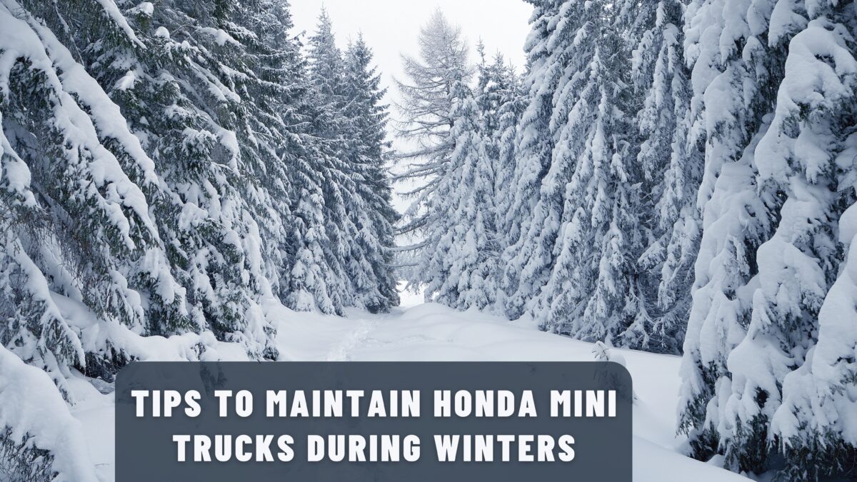 Tips to Maintain Honda Mini Trucks During Winters
