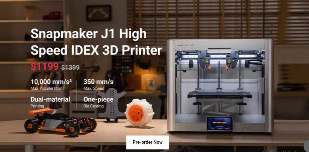 Dual Extruder 3D Printer