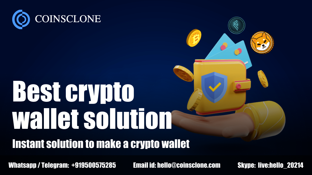 Best crypto wallet solution – Instant solution to make a crypto wallet
