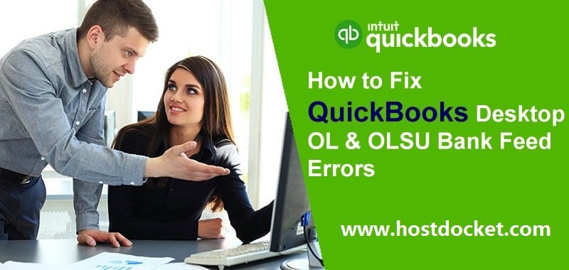 How to Fix QuickBooks Desktop OL & OLSU Bank Feed Errors?
