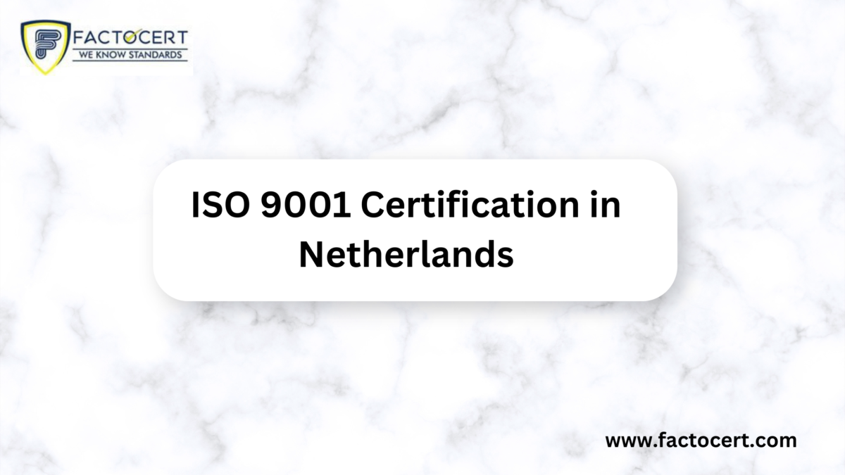 What are the Steps for Achieving ISO 9001 Certification in Netherlands