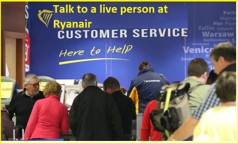 How can I talk to someone at Ryanair customer service?