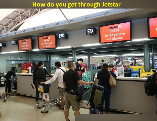 How do you get through Jetstar?