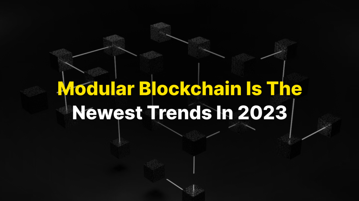 Why Are Modular Blockchains Getting Famous In 2023? – We Covered All Corners