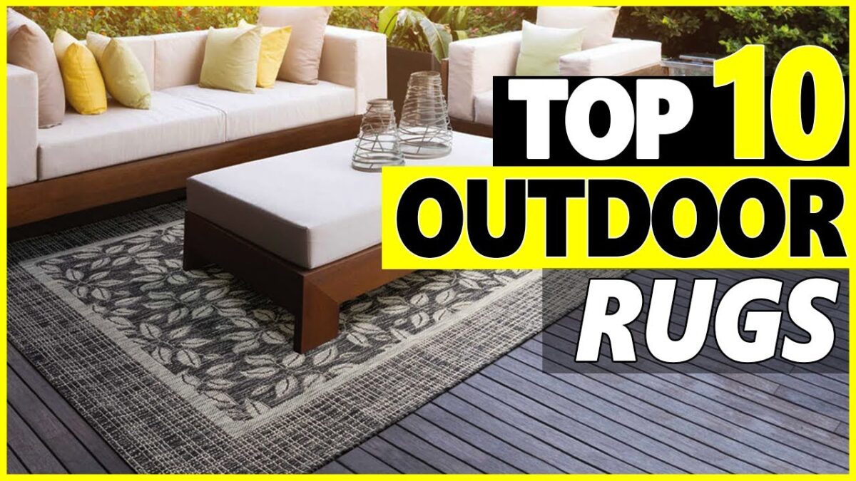 How to Choose and Use Outdoor Area Rugs