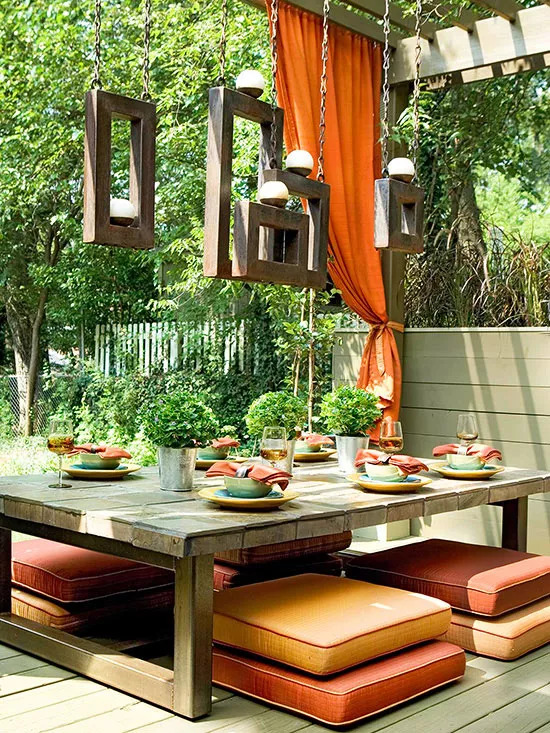 7. Simple Patio Seating