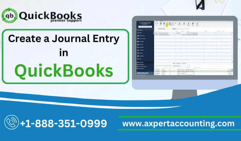 How to Create a Journal Entry in QuickBooks Desktop?