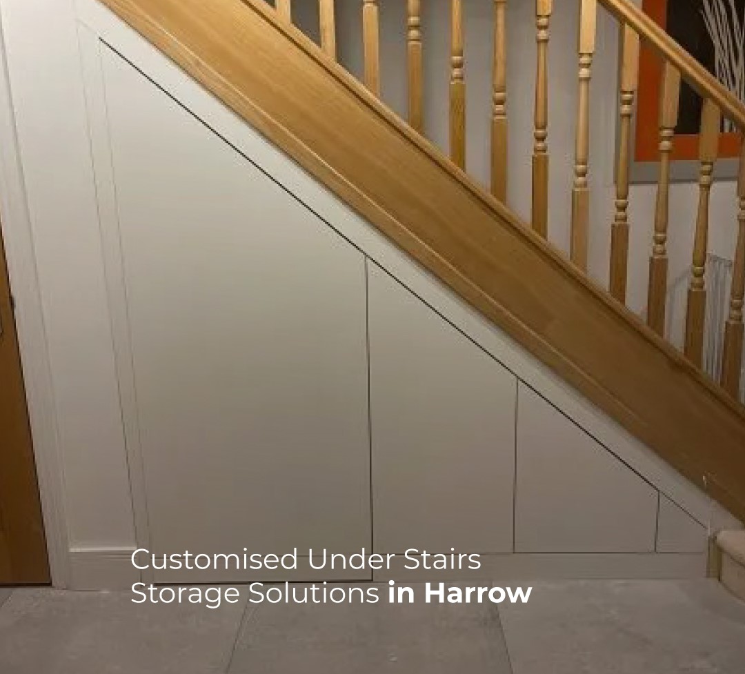 Customised Under Stairs Storage Solution in Harrow