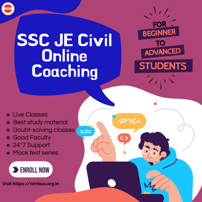 Best Online Coaching For SSC JE Civil By Nimbus