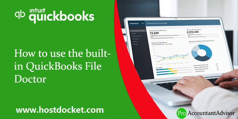 How to use the built-in QuickBooks File Doctor?