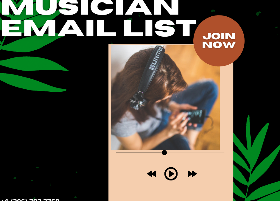 Buy our client-centric and accurate Music and Performing Arts Mailing Database