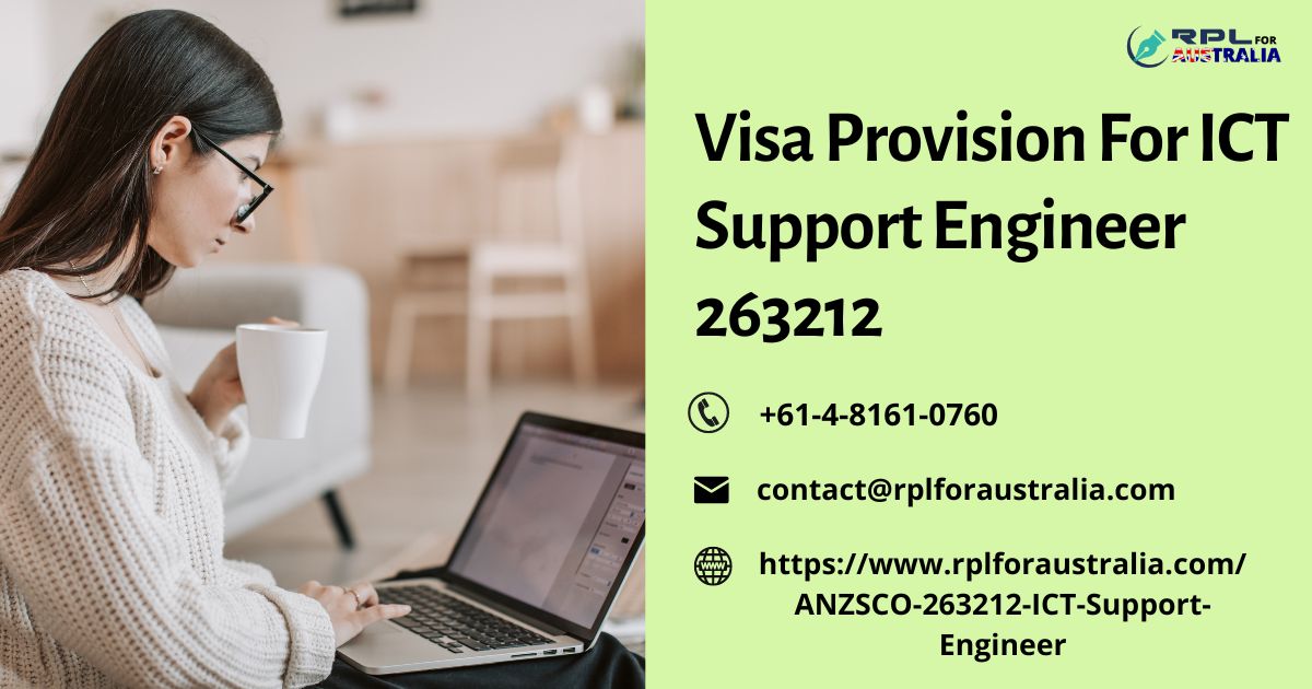 Visa Provision For ICT Support Engineer 263212