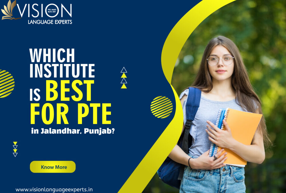 Which institute is best for PTE in Jalandhar, Punjab?