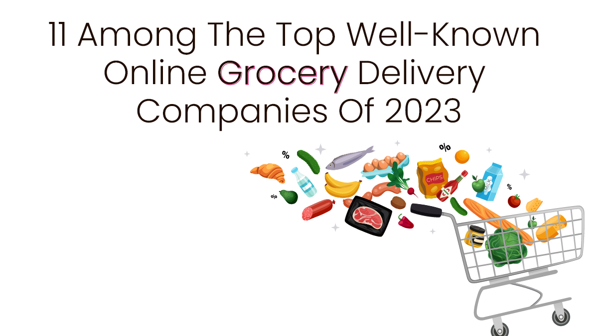 11 among the top well-known online grocery delivery companies of 2023