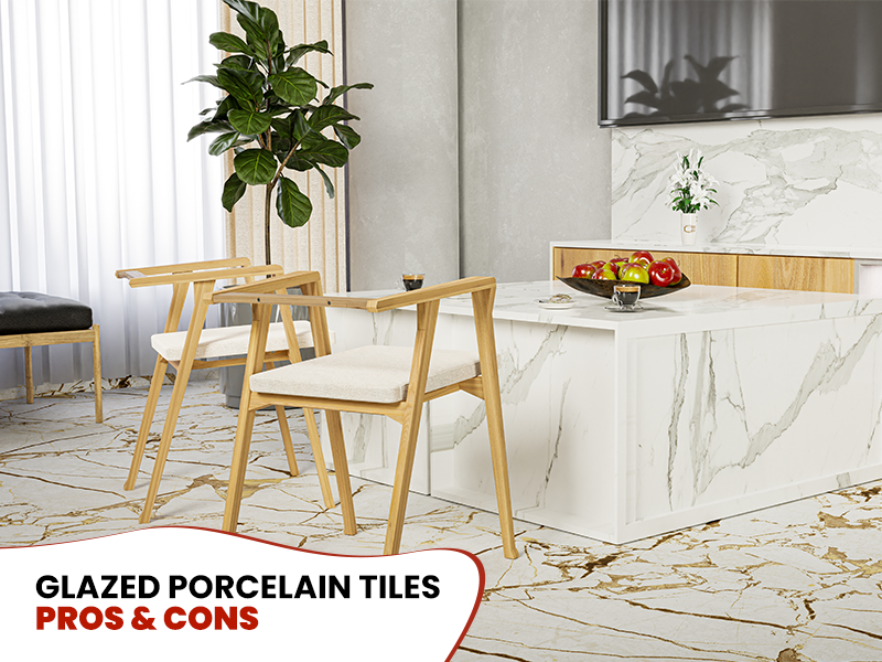 Pros and Cons of Glazed Porcelain Tiles