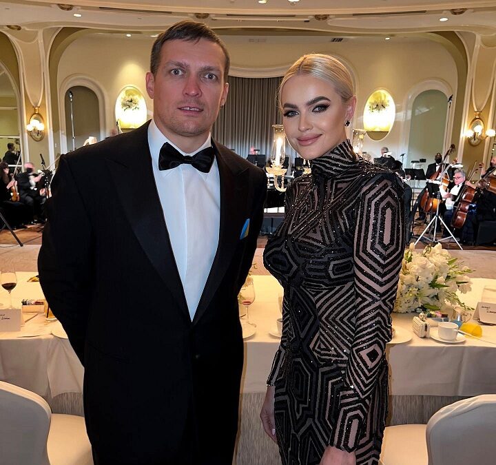 World boxing champion Oleksandr Usyk organized first charity event in Beverly hills