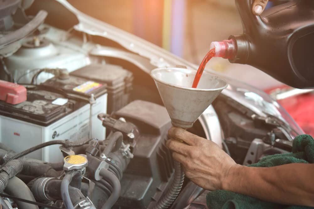 Transmission fluid is also necessary for smooth functioning (Service My Car)