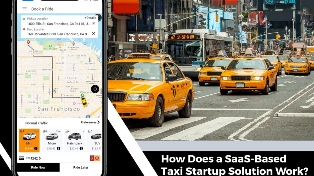 HOW DOES A SaaS-BASED TAXI STARTUP SOLUTION WORK