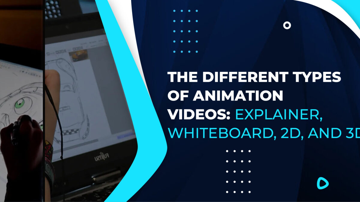The Different Types of Animation Videos: Explainer, Whiteboard, 2D, and 3DD