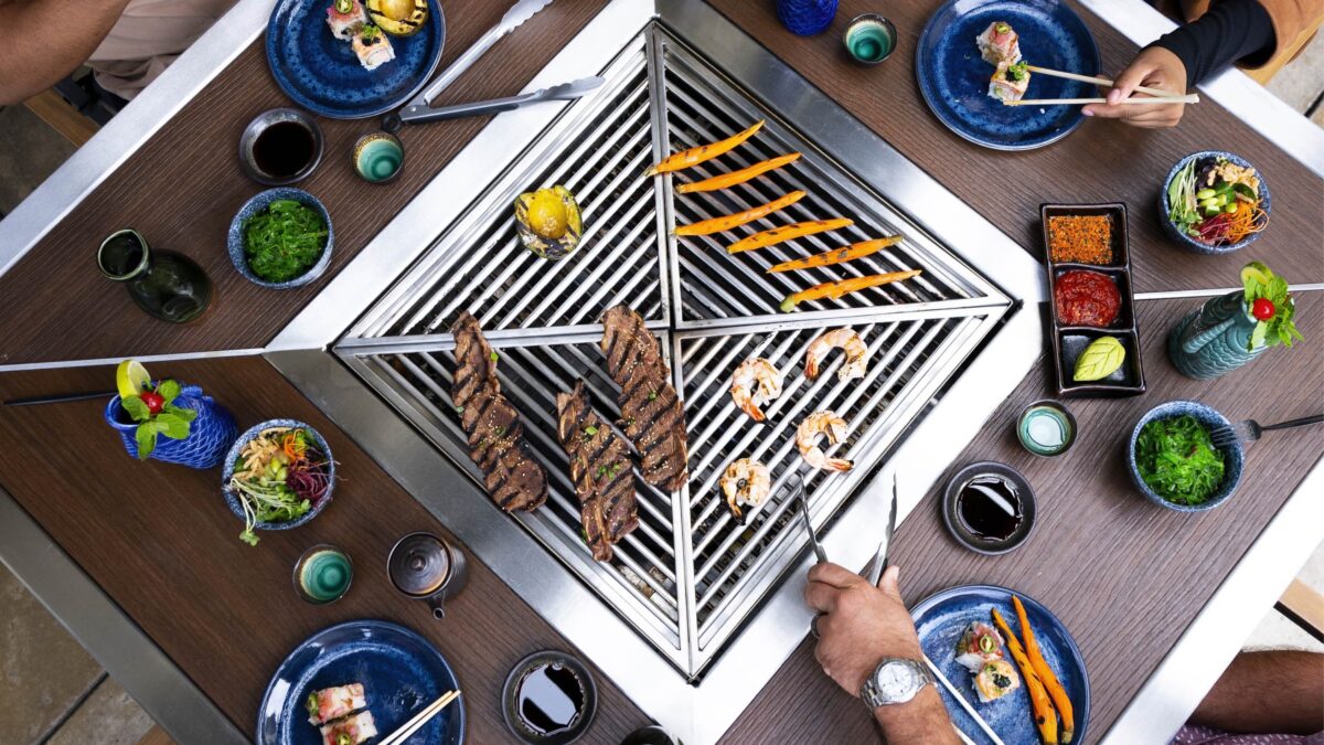 Korean Barbecue Grill Table: Now Dine with Style & Ease