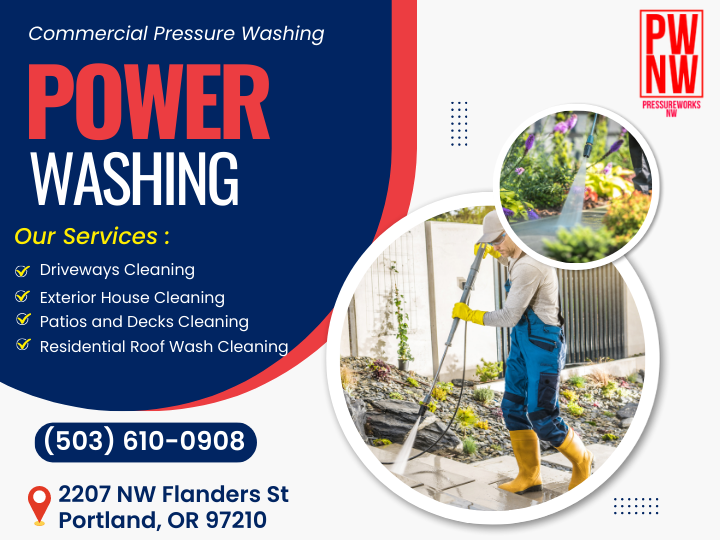 Top Uses of a Pressure Washer in Portland