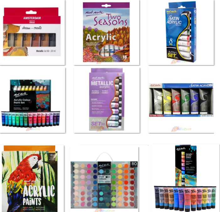 Get Inspired and Paint with Confidence: Explore Acrylic Paints