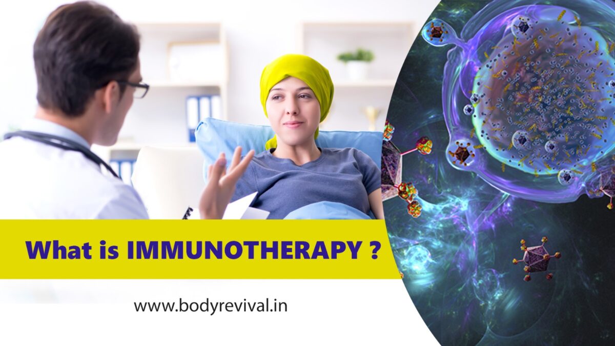 What is Immunotherapy? Difference between Immunotherapy and Radiation therapy.