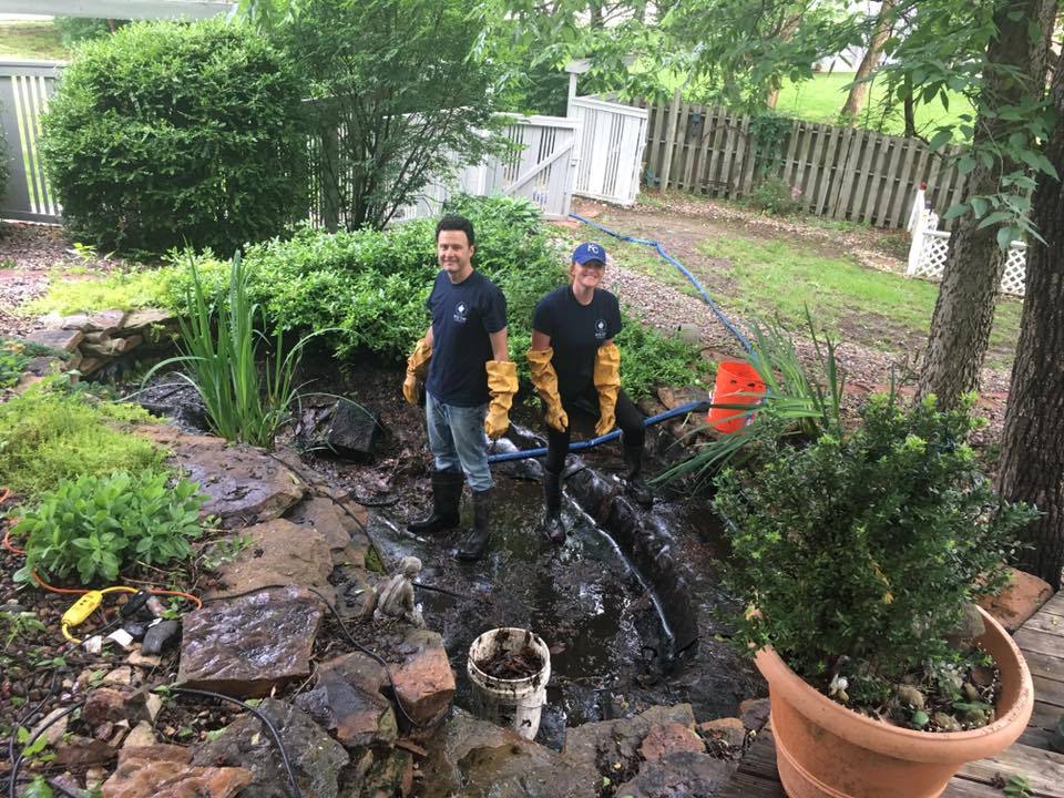 pond cleaning services