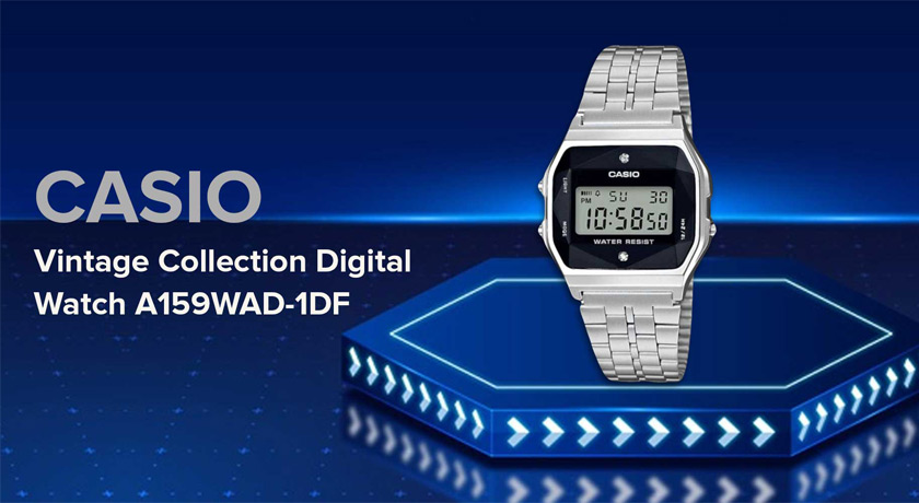 Review of the Casio A159WAD-1D watch