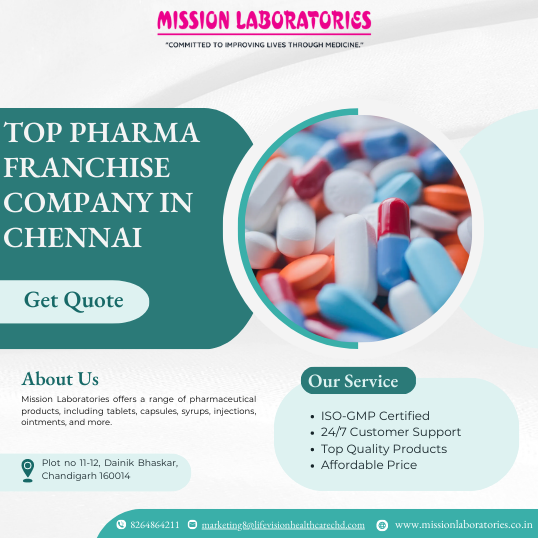 PCD Pharma Franchise Opportunity in Chennai with Mission Laboratories