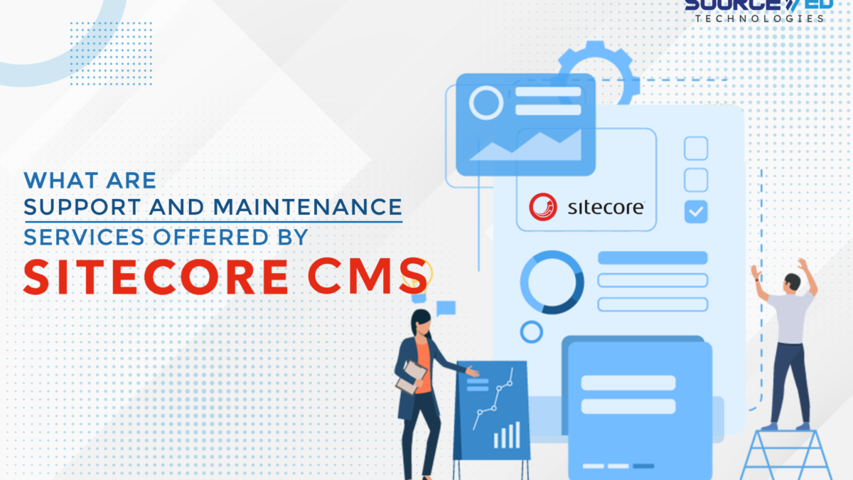 What are the Support and Maintenance Services offered by Sitecore CMS?