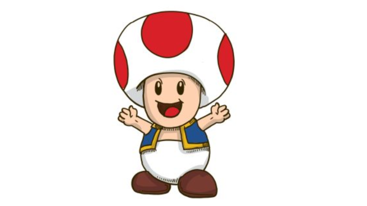 Instructions to Draw Toad From Mario – A Bit by bit Guide