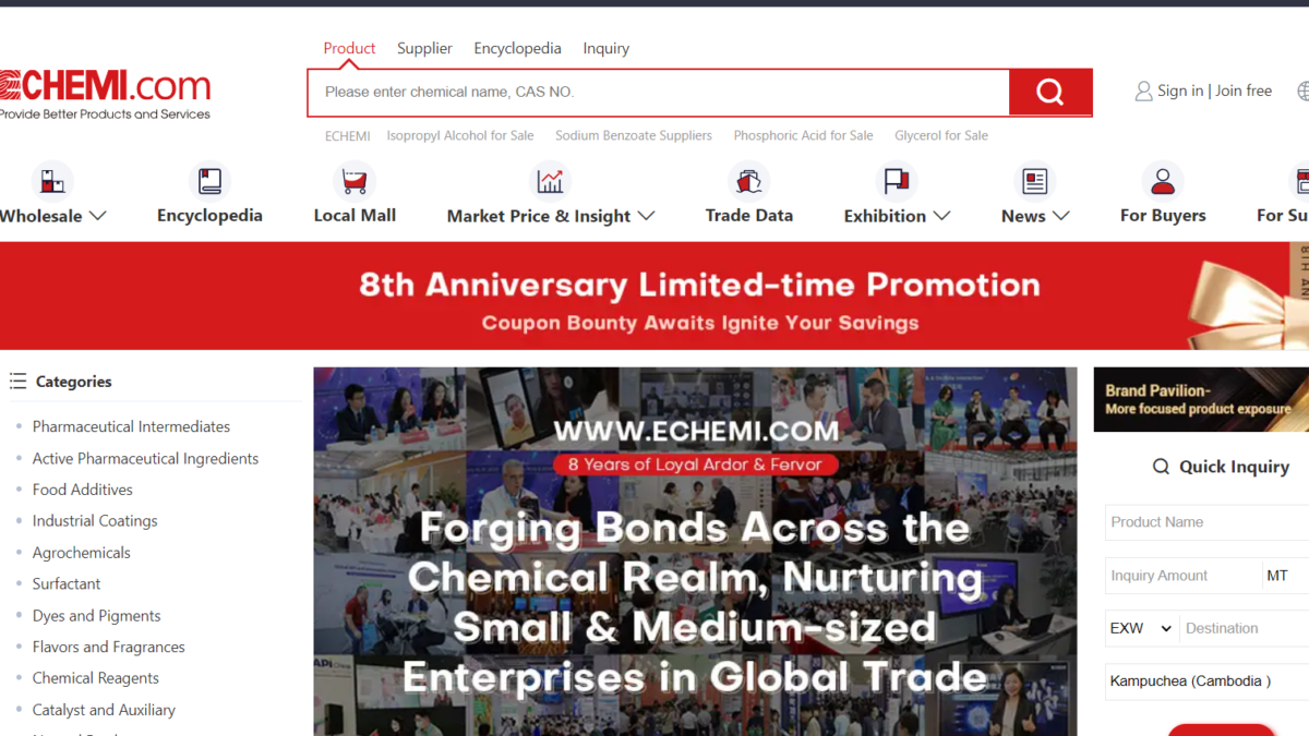 Echemi Chemical: Your Gateway to Quality and Innovation