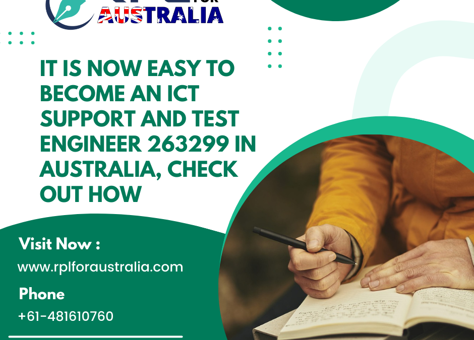 It Is Now Easy to Become an ICT Support and Test Engineer 263299 In Australia